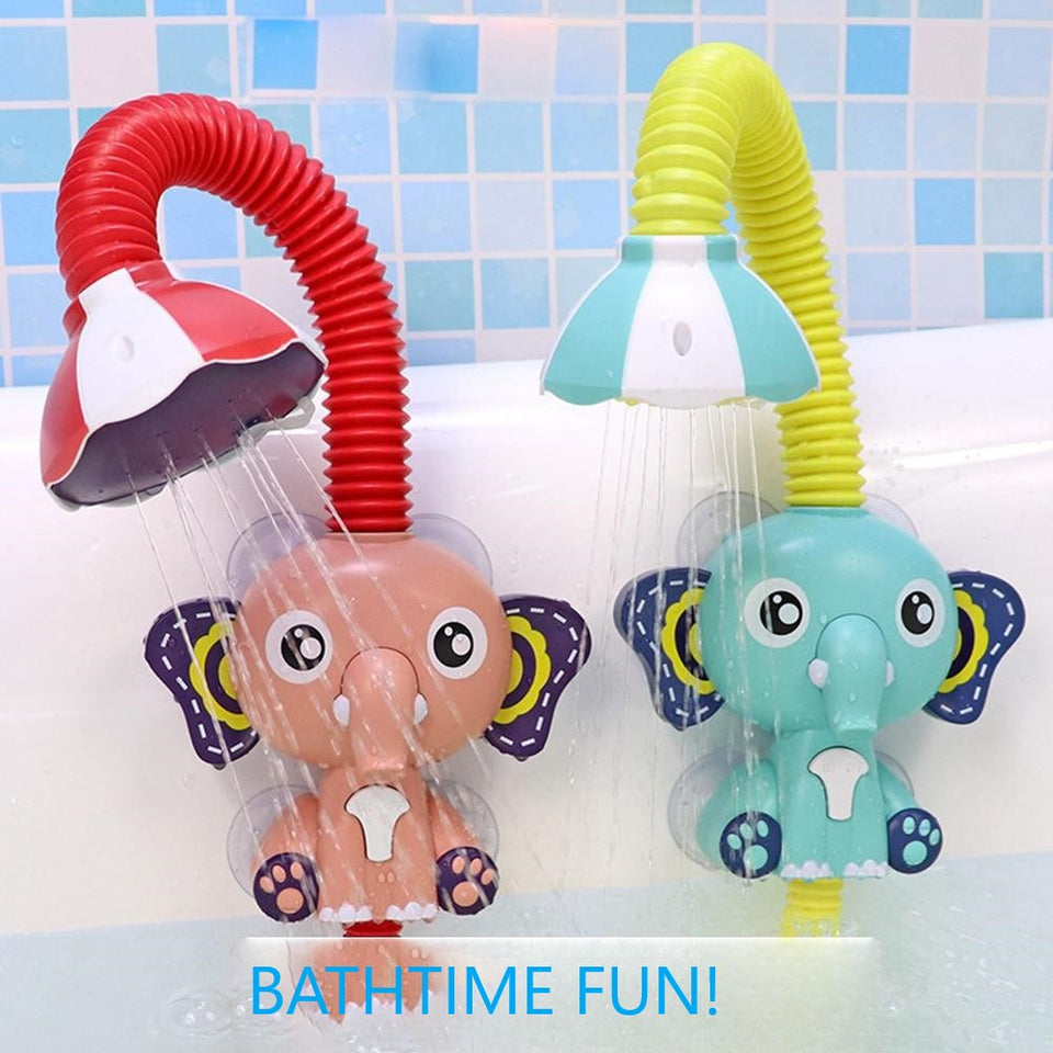 Spray and Play Elephant Shower for Bathtime Fun!