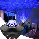 Nebula Cloud Galaxy Projector with Ocean Wave Music
