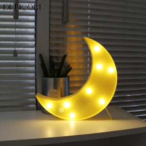 Decorative LED Night Light in Fun Shapes