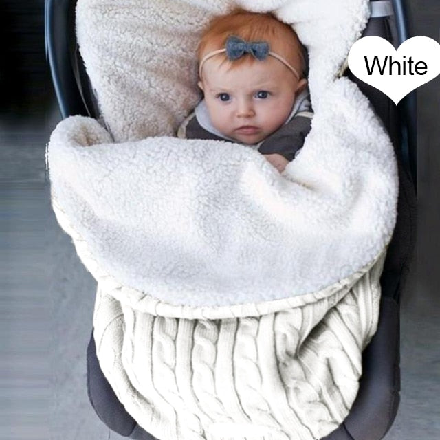Stroller / Car Seat Stay Warm Fleece Baby Bag